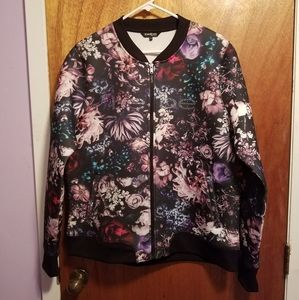NWOT Bebe Floral Jacket